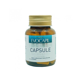 Evocapil Hair Health Supplement - 60 Capsules | Biotin, L-Cystine, Vitamins for Hair Growth