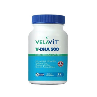 Velavit V-DHA 500 mg 30 Capsules