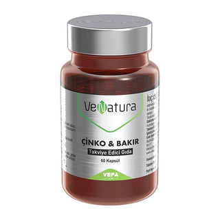 VeNatura Zinc & Copper 60 Capsules