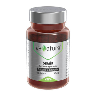 VeNatura Iron 17mg 90 Capsules