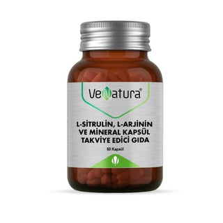 VeNatura L-Citrulline, L-Arginine and Mineral 60 Capsules