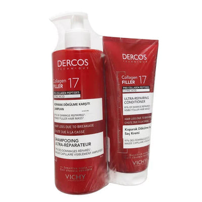 Vichy Dercos Collagen Filler Hair Care Duo (400ml & 200ml)