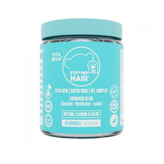 Vita Bear Strong Hair Gummies 60 Chewable Tablets