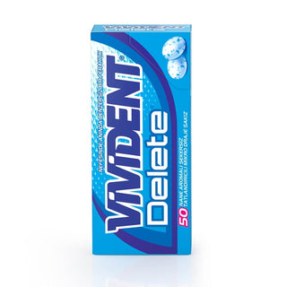 Vivident Delete Mint Flavored Gum 50 Pieces