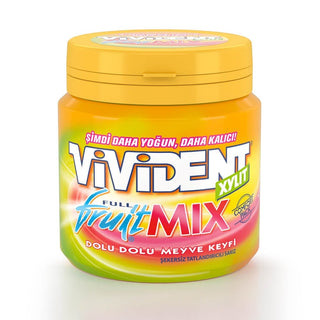 Vivident Full Fruit Mixed Fruit Flavored Gum