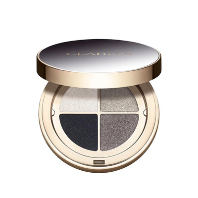 Clarins Onyx Gradation Eye Shadow Palette: Create Stunning Smoky Eyes with Highly Pigmented, Blendable, Long-Lasting Col