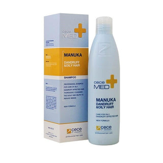 CeceMED Manuka Anti-Dandruff Shampoo for Oily Hair - Natural Dandruff Treatment & Hair Care - 10.14 fl oz CeceMED Manuka Shampoo for Dandruff & Oily Hair Manuka Shampoo, Anti-Dandruff Shampoo, Oily Hair Care, Natural Hair Shampoo, Dandruff Treatment Shampoo, Hair Care, Scalp Care, Natural Hair Care, CeceMED, Manuka Hair Care, Oily Scalp Solution, Dandruff Relief, Gentle Shampoo, Antifungal Shampoo