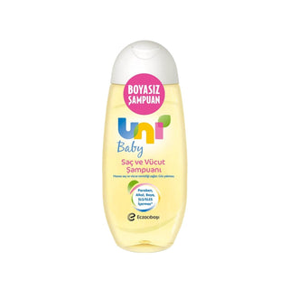 Uni Baby Gentle Baby Shampoo & Body Wash - 200ml, Hypoallergenic & Natural Uni Baby Baby Shampoo & Body Wash - Gentle & Natural baby shampoo, Uni Baby shampoo, gentle baby care, natural baby products, hypoallergenic baby shampoo, baby hair and body wash, baby care essentials, gentle cleansing, safe for newborns, convenient baby products