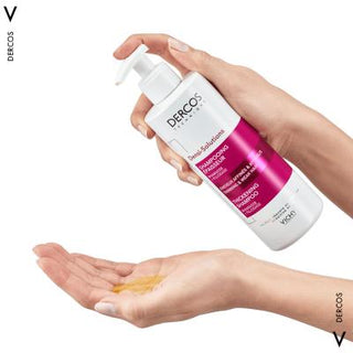 Vichy Dercos Densi-Solutions Volumizing Shampoo: Thickening Shampoo for Thin, Weak Hair with Biotin & Organic Olive Oil - Paraben Free, 13.5 fl oz Vichy Dercos: Volumizing Shampoo for Thin Hair | Biotin & Olive Oil thin hair shampoo, weak hair shampoo, volumizing shampoo, hair thickening shampoo, biotin shampoo, organic olive oil shampoo, paraben free shampoo, shampoo for fine hair, hair strengthening shampoo, Vichy Dercos shampoo, shampoo, hair care, hair volume, thin hair, weak hair, biotin, organic olive