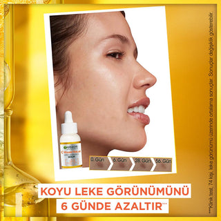 Garnier C Vitamini Parlak Süper Aydınlatıcı Serum - Brightening Face Serum for Even Skin Tone Garnier C Vitamini Serum - Brightening & Even Skin Tone Garnier C Vitamini Serum, Parlak Süper Aydınlatıcı Serum, Niasinamid Serum, Cilt aydınlatıcı serum, Koyu leke giderici, Face Serum, Brightening Serum, Vitamin C Serum, Niacinamide Serum, Salicylic Acid Serum, Skincare, Hyperpigmentation Treatment, Even Skin Tone, Glowing Skin, Sensitive Skin Friendly, Dermatologically Tested, Daily Skincare, Anti-Aging Skincar