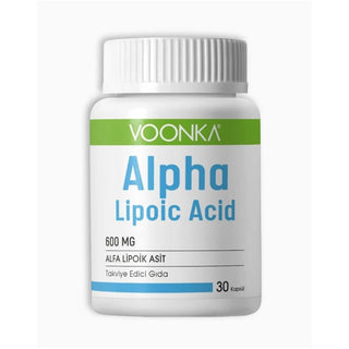 Voonka Alpha Lipoic Acid 600 mg 30 Capsules
