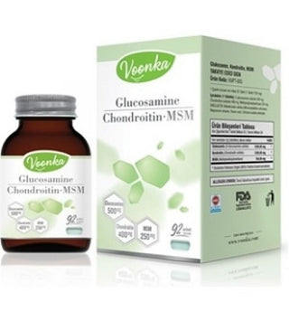 Voonka Glucosamine Chondroitin MSM 92 Tablets