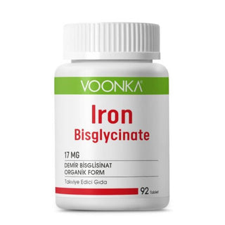 Voonka Iron Bisglycinate 92 Tablets
