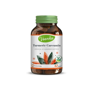 Voonka Turmeric Curcumin 62 Capsules
