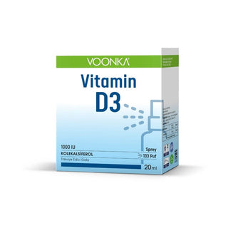 Voonka Vitamin D3 1000 IU 133 Puff 20 ml