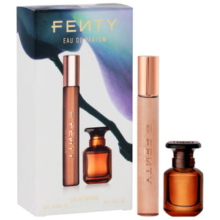 Fenty Mini Fenty Eau de Parfum Perfume Duo - Vegan, Luxurious Floral Scents Gift Set Fenty Eau de Parfum Duo - Luxurious Vegan Perfume Gift Set Fenty Eau de Parfum, Rihanna Perfume, Mini Perfume Duo, Vegan Fragrance, Luxury Perfume Gift Set, Floral Scents, Warm Florals, Perfume Gift Sets, Fragrance Duo, Travel Spray, Miniature Perfume, Luxury Fragrance, Vegan Perfume, Gift for Her, Perfume for Women, Rihanna Fragrance, Fenty Beauty