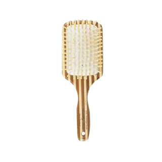 Olivia Garden Bamboo Touch Detangle Massage Hair Brush L - Eco-Friendly Hair Care Tool for Gentle Detangling & Scalp Massage Olivia Garden Bamboo Hair Brush L - Gentle Detangling & Scalp Massage Bamboo hair brush, Detangle hair brush, Hair massage brush, Natural hair care, Eco-friendly hair tools, Sustainable hair care, Gentle hair care, Long hair care, Tangle free hair, Hair growth promotion, Olivia Garden, Hair care essentials, Eco-friendly products