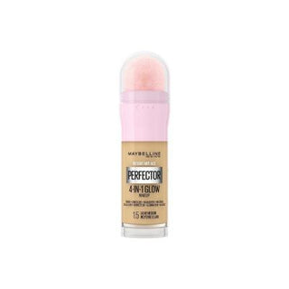 Maybelline Instant Perfector Glow 4-in-1 Foundation: Light Medium Coverage, Radiant Finish, Vegan Formula - Concealer, Highlighter, BB Cream & Makeup Base Maybelline 4-in-1 Glow Foundation: Light Medium, Radiant Vegan 4-in-1 foundation, vegan foundation, light medium foundation, glow foundation, Maybelline foundation, bb cream foundation, foundation with sponge applicator, multi-purpose foundation, radiant finish foundation, affordable foundation, Foundation, concealer, highlighter, makeup base, bb cream, l