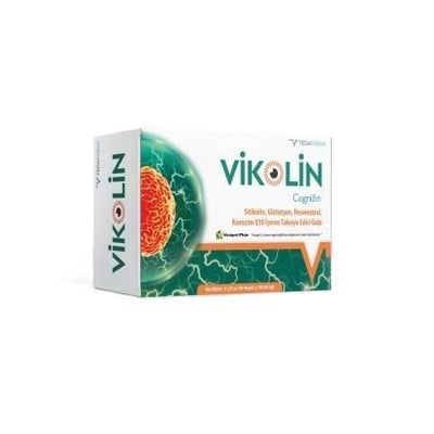 Vikolin: Advanced Brain Health & Antioxidant Supplement with Citicoline, Glutathione, CoQ10, Resveratrol & Vitamins - Me