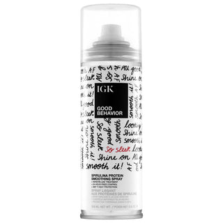 Good Behavior Spirulina Protein Anti-Frizz Smoothing Spray - Heat Protectant, Vegan Hair Care Good Behavior Anti-Frizz Spray - Vegan Hair Smoothing Solution anti-frizz spray, heat protectant spray, hair smoothing spray, keratin treatment alternative, vegan hair care, spirulina protein hair product, frizz control, heat protection, smoothing spray, hair care, hair styling, vegan cosmetics, cruelty-free beauty, gluten-free hair products, hair serum, hair treatment, blowout spray