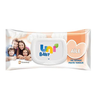 Uni Baby Wipes - Chemical-Free, Gentle Cleaning for Babies & Family - 90 Count Uni Baby Wipes - Gentle & Chemical-Free for Babies Baby wipes, Chemical-free baby wipes, Gentle cleaning wipes for babies, Paraben-free baby products, SLS and SLES-free wipes, Uni Baby Aile Islak Mendil, Baby care products, Natural baby wipes, Sensitive skin baby wipes, Family hygiene products
