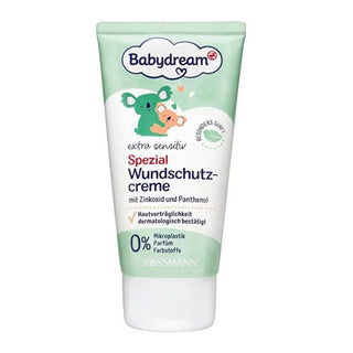 Babydream Baby Diaper Rash Cream - Gentle, Natural, and Dermatologically Approved for Sensitive Skin Care - 75ml Babydream Diaper Rash Cream - Gentle & Natural baby diaper rash cream, sensitive skin care, natural baby products, dermatologically approved baby cream, diaper rash prevention, baby skincare, gentle baby products, pantenol, chamomile, zinc oxide, fragrance-free, hypoallergenic
