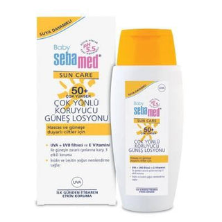Sebamed Baby Sun Lotion SPF50+ - High SPF Sunscreen for Infants & Sensitive Skin, Hypoallergenic, Fragrance-Free, Water Resistant - 5.07 fl oz Sebamed Baby Sunscreen SPF50+ | Hypoallergenic Sun Protection baby sun lotion spf50, sunscreen for infants, hypoallergenic baby sunscreen, sensitive skin sun protection, water resistant baby sunblock, baby sun protection, spf 50 baby lotion, fragrance free baby sunscreen, baby sunscreen, infant sunscreen, toddler sunscreen, sun protection, sensitive skin, hypoallerge