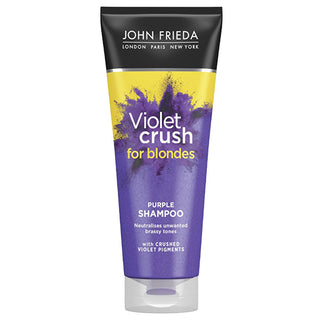 John Frieda Sheer Blonde Color-Reviving Shampoo for Blonde Hair - Anti-Brass, UV Protection, 8.45 fl oz John Frieda Sheer Blonde Shampoo - Anti-Brass & UV Protection blonde hair shampoo, color-reviving shampoo, John Frieda Sheer Blonde, blonde hair care, anti-brass shampoo, hair color maintenance, UV protection for hair, blonde hair products, hair care for colored hair