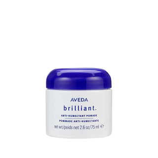 Aveda Brilliant Anti-Humectant Hair Pomade for Frizz Control & Humidity Resistance - 75ml Aveda Anti-Humectant Pomade for Frizz Control anti-humectant hair pomade, frizz control hair product, Aveda Brilliant pomade, humidity resistant hair styling, anti-frizz hair care, hair styling products, frizzy hair solutions, humid climate hair care, natural hair care products, Aveda hair products, hair pomade for men, hair pomade for women, styling products for frizzy hair