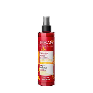 Urban Care Twisted Curls Leave-In Conditioner: Hibiscus & Shea Butter for Frizz Control & Defined Curls, Paraben-Free, 6.76 fl oz Urban Care Leave-In Conditioner: Frizz Control & Curl Definition leave in conditioner curly hair, frizz control hair product, hibiscus shea butter hair, curly hair definition, paraben free conditioner, wave defining cream, curl enhancing spray, natural hair care curls, anti frizz leave in conditioner, curly hair moisturizer, curly hair, wavy hair, frizz control, hair definition, 
