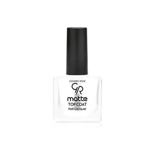Golden Rose Matte Top Coat Nail Polish - Matte Finish Effect for Nail Art Designs