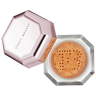 Fenty Beauty Pro Filt'r: Achieve Photo-Ready Skin with this Long-Lasting, Shine Control & Blurring Loose Setting Powder Fenty Beauty Setting Powder: Shine Control, Blurring, Photo-Ready setting powder, loose setting powder, retouch setting powder, shine control powder, blurring powder, photo-ready powder, cruelty-free setting powder, long-lasting setting powder, oil control powder, pore minimizing powder, makeup, face powder, makeup setting, long lasting makeup, oil control, shine reduction, pore blurring, 