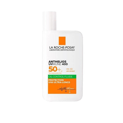 La Roche Posay Anthelios UVmune 400 Oil Control Fluid Face Sunscreen SPF 50+ for Oily & Sensitive Skin