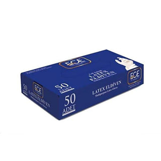 Ece Disposable Latex Gloves - Powdered for Easy Donning, Latex Material for Comfort - Healthcare, Food Processing, Cleaning Ece Disposable Latex Gloves - Comfort & Protection Disposable Latex Gloves, Powdered Gloves, Latex Examination Gloves, Healthcare Hygiene Products, Food Safe Gloves, Cleaning Supplies, Hygiene Protection, Infection Control, Medical Gloves, Food Handling Gloves