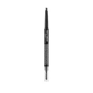 Flormar Eyebrow Pencil - Flormar Triple Brow 003 Coffee Brown, Long-Lasting Eyebrow Makeup with Built-in Brush Flormar Triple Brow Eyebrow Pencil - Coffee Brown eyebrow pencil, Flormar Triple Brow, coffee brown eyebrow makeup, long-lasting eyebrow product, multi-functional eyebrow tool, cosmetic, makeup, beauty, brow care, brow shaping, brow filling, creamy texture eyebrow pencil, highly pigmented eyebrow makeup
