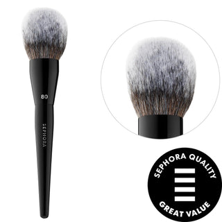 PRO Bronzer Brush #80: Achieve a Natural Bronze with this Vegan & Extra-Soft Domed Makeup Brush for Face & Body | Effortless Blending PRO Bronzer Brush: Vegan & Domed for a Natural Bronze | Shop Now bronzer brush, makeup brush, vegan makeup brush, large bronzer brush, domed makeup brush, face bronzer brush, body bronzer brush, blending brush, natural bronzer application, vegan brush, cruelty-free brush, face brush, body brush, bronzing, natural tan, makeup, cosmetics, beauty, blending, contouring, highlight