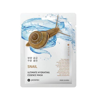 JKosmec Ultimate Hydrating Snail Face Mask - Natural Skincare for Dry Sensitive Skin JKosmec Snail Face Mask for Hydration & Nourishment hydrating face mask, snail secretion filtrate face mask, natural skincare products, sheet mask for dry skin, Korean skincare face mask, skincare for dry sensitive skin, snail face mask, hydration boost, nourishing face mask, gentle skincare, natural face mask, facial care, skin hydration, anti-aging skincare