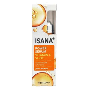Isana Vitamin C Serum Shot - Anti-aging Skincare, Vegan, Hyaluronic Acid, 0.34 fl oz Isana Vitamin C Serum - Anti-aging & Hydrating Vitamin C Serum, Anti-aging skincare, Vegan skincare products, Hyaluronic acid serum, Skin hydration products, Isana, Cruelty-free skincare, Skincare for sensitive skin, Anti-aging products, Skincare essentials