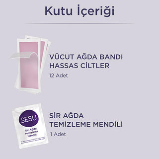 Sesu Sensitive Skin Wax Strips - Gentle Hair Removal for Short Hair, Easy to Use, Sugar-Free Formula Sesu Sensitive Skin Wax Strips - Gentle & Easy Hair Removal sensitive skin wax strips, easy hair removal, sugar-free wax, gentle hair removal for sensitive areas, wax strips for short hair, Sesu, hair removal for women, sensitive skin care, waxing strips, body hair removal, smooth skin, hair removal solution, beauty products for sensitive skin