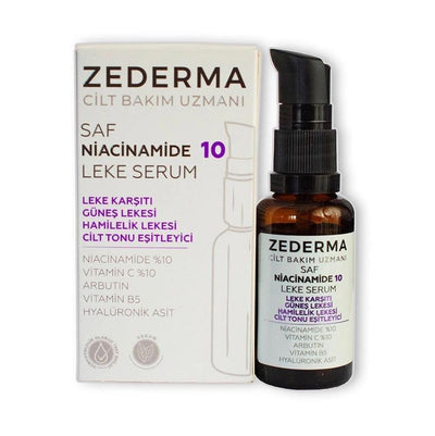 Zederma 10% Niacinamide Serum - Dark Spot Corrector & Brightening Solution for Sensitive Skin
