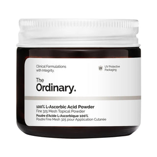 The Ordinary 100% L-Ascorbic Acid Powder - Vegan Antioxidant Skincare for Uneven Skin Tone & Aging Signs 100% L-Ascorbic Acid Powder - Brightens & Anti-Ages L-Ascorbic Acid Powder, Antioxidant Skincare, Vegan Skincare Products, Cruelty-Free Cosmetics, Gluten-Free Skincare, Skincare for Uneven Skin Tone, Anti-Aging Skincare, Brightening Skincare, Eco-Friendly Skincare, Recyclable Packaging, Paraben-Free Skincare