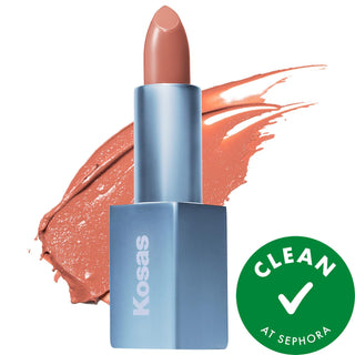 Weightless Lip Color: Nourishing Satin Lipstick with Mango, Cocoa Butters & Rosehip Oil - Hydrating, Cruelty-Free, Clean Beauty Weightless Satin Lipstick: Hydrating, Clean Beauty Lip Color Weightless lipstick, Satin lipstick, Hydrating lipstick, Clean beauty lipstick, Cruelty-free lipstick, Lipstick with Mango Butter, Lipstick with Cocoa Butter, Lipstick with Rosehip Oil, lipstick, lip color, hydrating lip color, smooth lips, youthful lips, dry lips, chapped lips, antioxidant protection, healthy lips, suppl