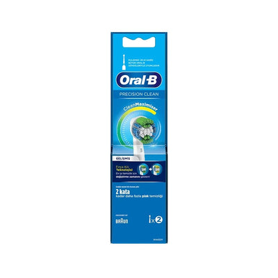 Oral-B Maximiser Precision Clean Electric Toothbrush Replacement Heads - 2 Pack