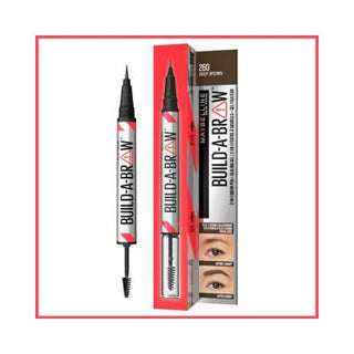 Maybelline New York 2-in-1 Brow Pen and Gel - Precise Application & Long-Lasting - 260 Deep Brown Maybelline New York 2-in-1 Brow Pen & Gel - Precise & Long-Lasting brow pen, brow gel, Maybelline New York, 2-in-1 brow product, eyebrow makeup, Deep Brown brow color, brow grooming, makeup, beauty, cosmetics, brow care, grooming essentials, beauty products, makeup tools, brow shaping, brow filling, long-lasting makeup