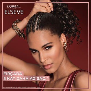 L'Oreal Paris Elseve: Anti-Breakage Biotin Shampoo for Stronger Hair & Reduced Hair Fall - Fortified with Aminexil, 10.14 fl oz L'Oreal Elseve Shampoo: Stop Hair Loss, Strengthen Hair! hair loss shampoo, anti breakage shampoo, hair strengthening shampoo, biotin shampoo, aminexil shampoo, shampoo for hair fall, loreal shampoo, elseve shampoo, shampoo for weak hair, shampoo for damaged hair, hair shampoo, hair breakage, strengthening, hair loss prevention, damaged hair, weak hair, split ends, hair care, hair 