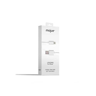 Mojue 100cm Type-A to Lightning Cable White - Apple Charging & Data Sync Cable Mojue 100cm Type-A to Lightning Cable - Apple Charging Solution Lightning cable, Type-A to Lightning, Apple charging cable, 100 cm charging cable, Data synchronization cable, White cable, Charging cable, Data transfer cable, Apple accessories, Phone accessories, Mojue, Cable, Charging accessories