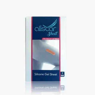 Allscar Silicone Gel Sheet for Scar Management - 7x2 cm, Soft & Flexible, Pack of 2 Allscar Silicone Gel Sheet for Scar Care Silicone Gel Sheet, Scar Management, Post-operative care, Scar treatment, Silicone scar sheet, Scar care, Scar reduction, Silicone gel, Scar management solution, Post-surgery care, Dermatological care, Scar improvement, Scar hydration, Flexible scar sheet