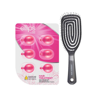 Ellips Hair Care Set - Nourishing Vitamins & Professional Pro Hairbrush for Healthy Hair Ellips Hair Care Set - Vitamins & Pro Hairbrush hair care products, hair vitamins, professional hairbrush, hair nourishment, hair health supplements, hair care set, Ellips, Nascita Pro, beauty products, hair growth, healthy hair, hair care routine, hair supplements, cosmetic gifts