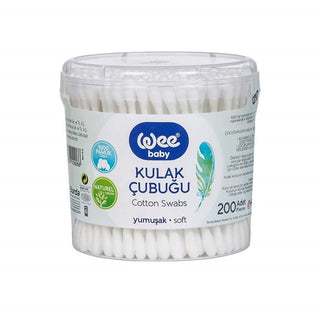 Wee Baby Ear Sticks 200 Pieces