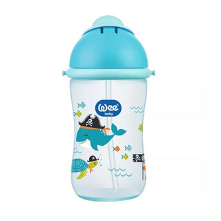 Wee Baby Glass with Straw 380 ml